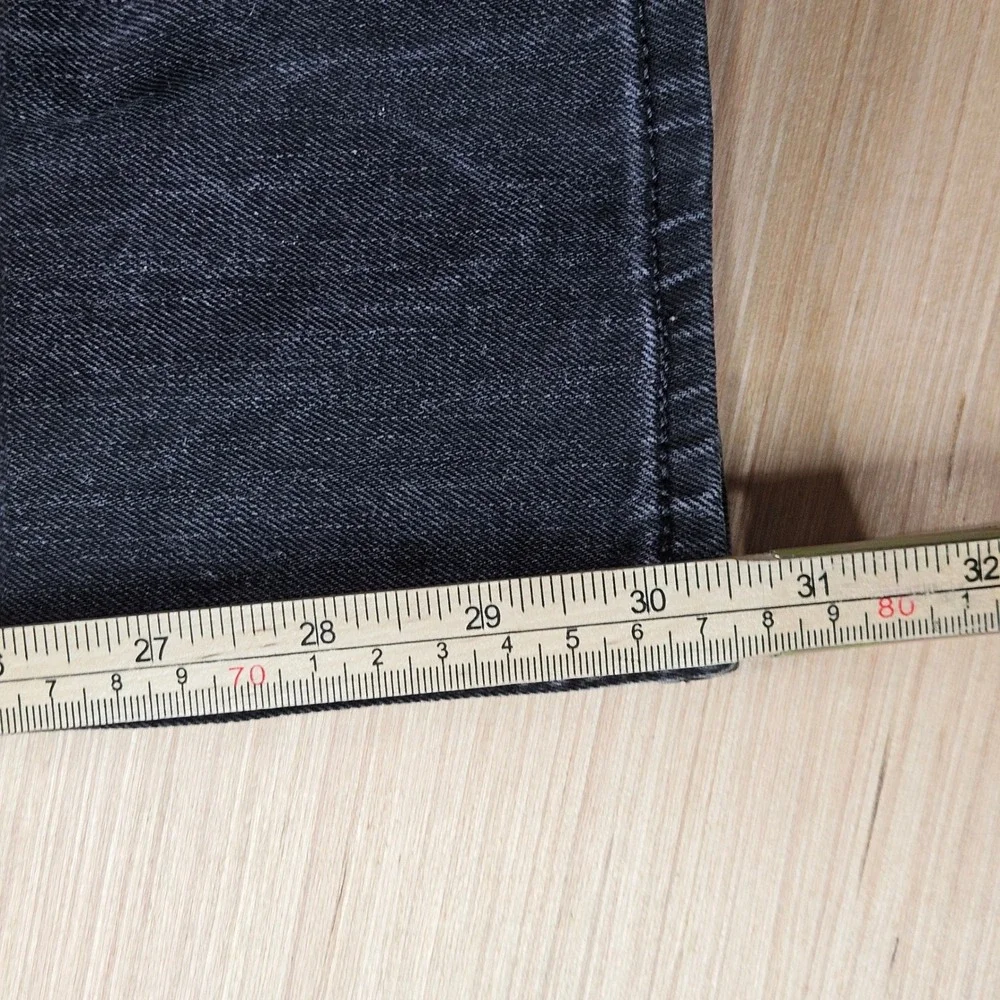 Levi 541 Athletic Fit Jeans Mens 30x32 Fit‎ 30x31 Black Distressed Denim Pants